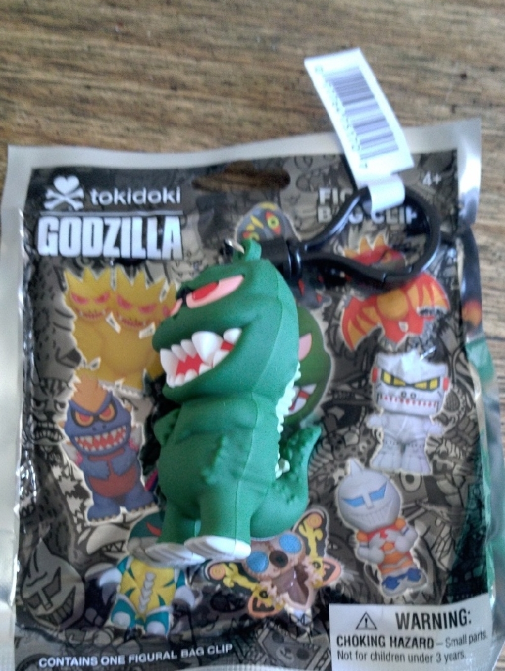 🦋 TOKIDOKI X GODZILLA BAG CLIP🦋